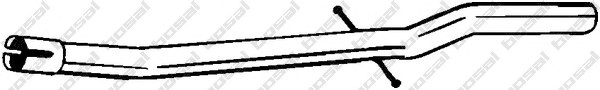 BOSAL 889-949 Repair Pipe, catalytic converter
